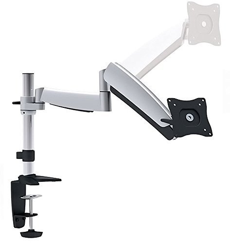 Ricoo Tischhalterung Monitor TS3011 mit Gasdruckfedergelenk Monitorhalterung Schwenkbar Neigbar max. VESA 100×100 - 5