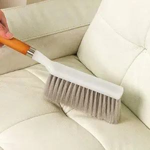 Blumfye Cleaning Brush with Hard and Long Bristles for Car Seat, Carpet and Mats