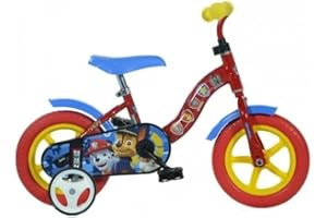 TECNOBIKE SHOP Bici per Bambino Bicicletta Dino Bikes Paw Patrol - Taglia 10"