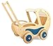 Produktbild Puppenwagen „Dolly“ aus lackiertem Holz mit farbigen Applikationen, formschönes Design im Old-Fashion-Style, mit Gummireifen für leise Laufgeräusche, ein schmucker Wagen für alle Puppenmuttis ab 3 Jahren