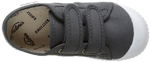 victoria Unisex-Kinder Basket Lona Dos Velcros Sneaker, Weiß, 20 EU - 7