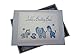 White Cotton Cards Daddy's Boasting Book Photo Album (Tiny, Blue)