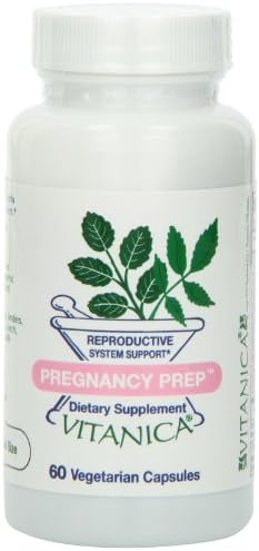 Vitanica Pregnancy Prep , Reproductive System Support, 60 Vegetarian Capsules