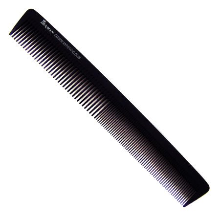 Denman Carbon Antistatic Barbering Comb (DC08)