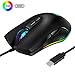 Produktbild Xbeast Gaming Mouse Typ C Mäuse 4 Hintergrundbeleuchtung 4 einstellbare DPI 800/1600/2400/3200 RGB-Gaming-Maus mit Kabel für Apple MacBook 12 ", MacBook Pro 2016/2017, Chromebook