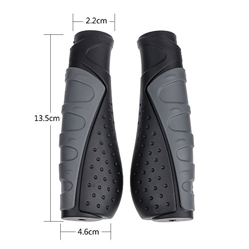 Anti-Rutsch Fahrrad Lenkergriffe Handgriffe Weiche Handgriffe für Fahrrad/Mountainbike/Rennrad/Faltrad - 5
