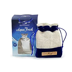 Kingsway Natural Fragrance Hanging Air Freshener / Perfume for Car, Home & Office - Aqua Fresh