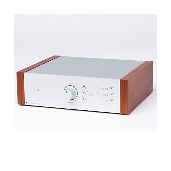 Pro-Ject Phono Box DS2 USB Silber / Rosenut