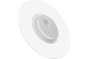 IFUNYO 35 Stück Freestyle für Libre 3 Sensoren abdeckungen, Pflaster wasserfest, selbstklebend 14 Tage CGM Mini Patch ohne Loch, hautfreundlich Klebepflaster