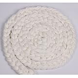 Neugeborene Baby-Roving Braid Wolle Spinnen Faser-Teppiche Fotografie Props Blau - 8