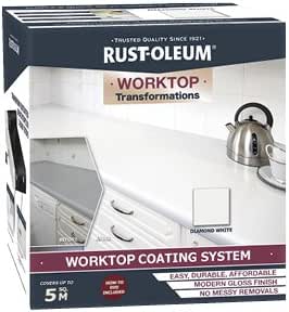 rust oleum galaxy black benchtop transformation kit