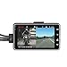 Price comparison product image Dash Cam for Motorcycle, OXOQO Motorbike Recorder Recording Camera with Dual-track Front Rear Camera