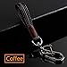 Price comparison product image SUNQQB For Abs Carbon Fiber Shell+Silicone Car Key Case Cover For Hyundai Equus Genesis Veloster Kia Sportage Forte Optima Soul Azera Soren,coffee keychain