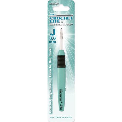 Cornerstone Products Crochet Lite Crochet Hooks-Size J 6.0mm Green