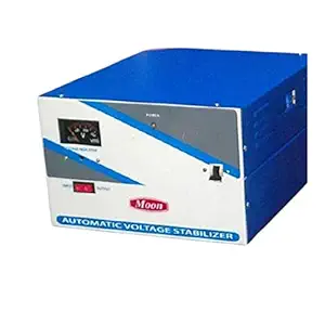 MOON Electronics Automatic 5kva Stabilizer, (Input 50v, Output 220v-240v), Pure Copper