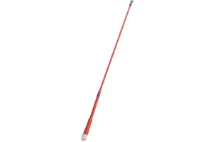 ASHATA Antena de Goma Suave para GPS Astro 430 320 900 220 /Alpha 50 100, Reemplazo de Walkie-Talkie Antena Suave de Alta Ganancia Portátil, 136-174MHz(Rojo)