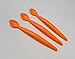 Produktbild TUPPERWARE Kinder Soft-Fütterlöffel (3) orange C116 TupperCare Löffel