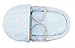 Kinder Valley Broderie Anglaise Moses Basket (Blue)
