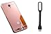 Novo Style Back Cover Case with Bumper Frame Case for Xiaomi Redmi Mi4  Rose Gold + Mini USB LED Light Adjust Angle / bendable Portable Flexible USB Light RS.329.00