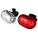 Produktbild LED Sicherheitslicht Set, BV Lampenset Sport-Beleuctung, 5-LED Frontlicht und Rücklicht, Bicycle 5-LED Headlight and Taillight
