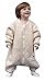 Produktbild babySchläfsack langarm winter kinderSchlafsackHund mit Füßen Baumwolle Junge Mädchen unisex ganzjahres Schlafanzug .Neugeborene pyjama/overall /Strampler(80cm.90cm,100cm.0-4 Jahre ) (S:80cm 0-16 Monat, Gelb)