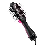 Sorgt doppelt so schnell für voluminöses, geföhntes Haar ohne Verknotungen. Die ovale Bürste verleiht dem Haaransatz Volumen und zaubert leicht gelockte Haarspitzen