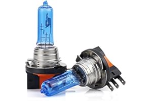 ‎INION - XENON WEISSE OPTIK - ca. 6000K Halogen Auto Lampen 12V für Abblendlicht, Fernlicht, Zusatzscheinwerfer und Nebelscheinwerfer nach Wahl. INION® (2x H15 15/55W)