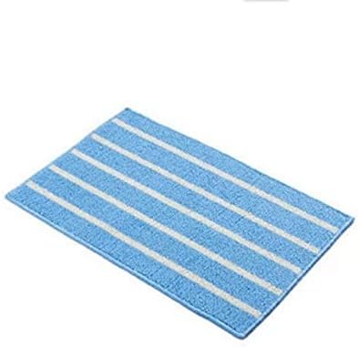 Wors Endy Non-Slip Mat for Badezimme Grey Microfibre Memory Foam Bath Mat Absorbent Non-slip Soft Water Home Bathroom Rug, blue, 42 x 65 cm