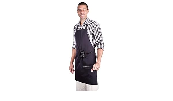 Buy Hiliss Professional Hair Stylist Apron Black With Pocket Black