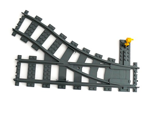 Preisvergleich Produktbild LEGO ® CITY - Eisenbahn RC - Weiche 9 Volt - rechts