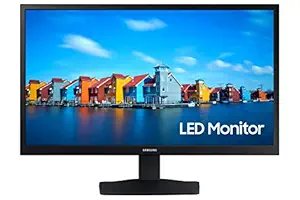 Samsung 54.5 cm (22 inch) VA, 60 Hz Flat, Flicker Free LED Monitor-LS22A334NHWXXL (Black)