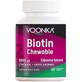 Voonka Biotin Chewable Takviye Edici Gıda 60 Tablet