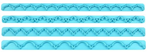Zenker 44971 Fondant-Dekorierstab, Kunststoff, mehrfarbig, 4 Einheiten - 3