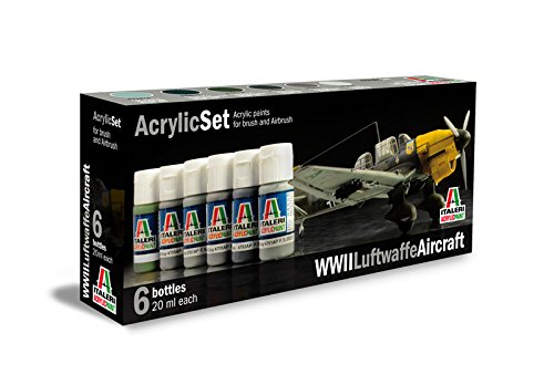 Italeri 510000436 - conjunto de pinturas acrílicas para los modelos p