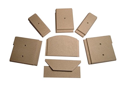 Feuerraumauskleidung Kaminofen Alicante (Fireplace) - komplett