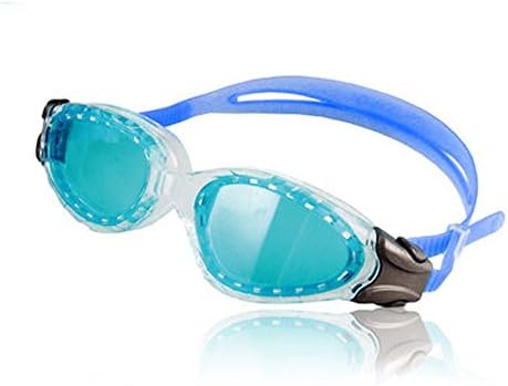 LE Large box HD anti-fog goggles men and women soft liquid silicone seamless swimming glasses,C