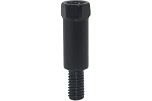 Ibuloule Adattatori per specchietti retrovisori Moto,Convertitore a Vite da 8 mm di Diametro in Senso antiorario - Vite di Regolazione dell'altezza, Accessori per specchietto retrovisore per Moto