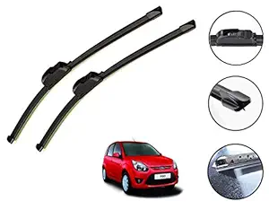 Auto Hub Car Wiper Blades for Ford Figo - Set of 2 Pcs (D-22,P-16)