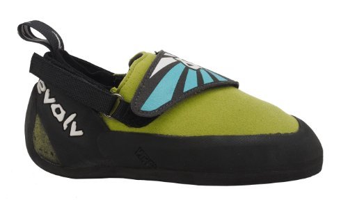 Preisvergleich Produktbild Evolv Venga Climbing Shoe - Kid's Blue / Lime Green 3 by Evolv