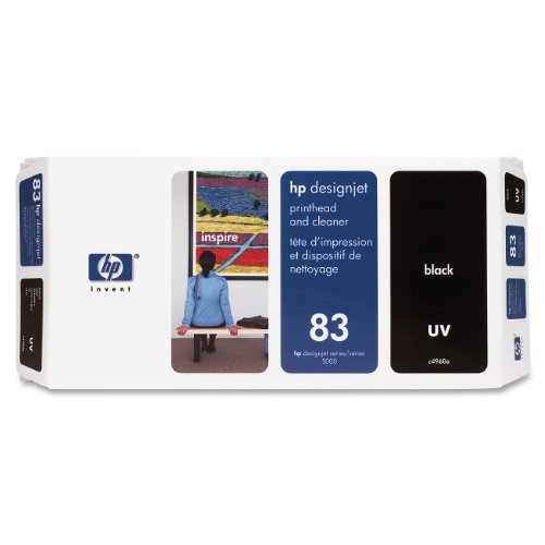 HP 83 Tête d'impression d'origine avec nettoyeur 1 x noir