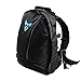 Produktbild ATpart Wasserdichter Motorrad Rucksack, Große Kapazität Daypack Motorrad Rucksack Motorrad Helm Paket Reiter Rucksack Fahrrad Reittasche Outdoor Reiten Wanderrucksack Trekkingrucksack