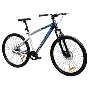 THRILLER Cycle 29 Inches with Dual Disc Brake, Front Steel Suspension, Single Speed Unisex Cycle (12+ Years) I Frame Size: 18