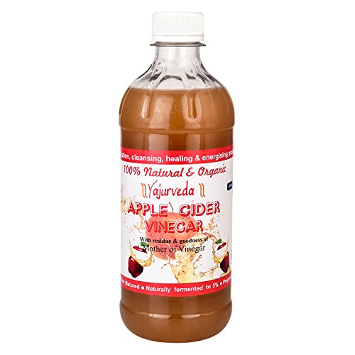 ORGANIC Apple Cider Vinegar with MOTHER Vinegar ,RAW, UNFILTERED & Undiluted- 473ml RS.299 (57.00% Off) - Amazon