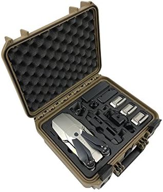 Premium Carrying Case "Platinum Edition" For DJI Mavic 1 Pro/Platinum. Space For Up To 5 Batteries And Plenty Accessories. Waterproof Outdoor Case IP67. Made In Germany (sahara)