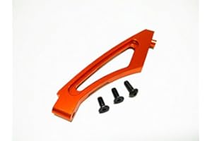 CrazyRacer H-P-I BULLET3.0 MT St Ken Block WR8 Flux Upgrade Parts Aluminum Alloy Front Chassis Brace - 1PC Set for #101210 Orange