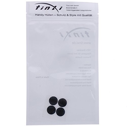tinxi® Gummifüsse Bottom feet (passend für: MacBook Pro A1278 A1286 A1297 13″ 15″ 17″) – 4 Stück - 6