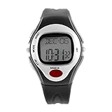 Puls Herzfrequenzmesser Kalorien Zähler Fitnessuhr Digitale Armbanduhren Kalenderanzeige Stoppuhr Alarm