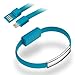 Produktbild VAPIAO Lightning Armband USB Ladekabel für Apple iPhone und iPad in Blau