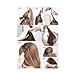 Pack of 2 Women Lady Girl Hair Styling Clip Charming BUMP IT UP Volume Inserts Do Beehive Hair Styler Tool Stick Bun Maker Hair Comb Hair Accessories Hot (Beige)