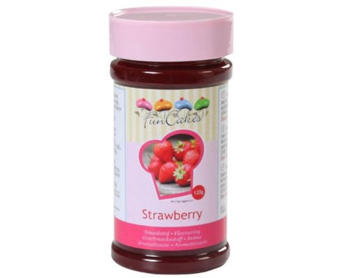 Preisvergleich Produktbild FunCakes Aromapaste Strawberry 120g, Aromapaste Erdbeer, Aroma